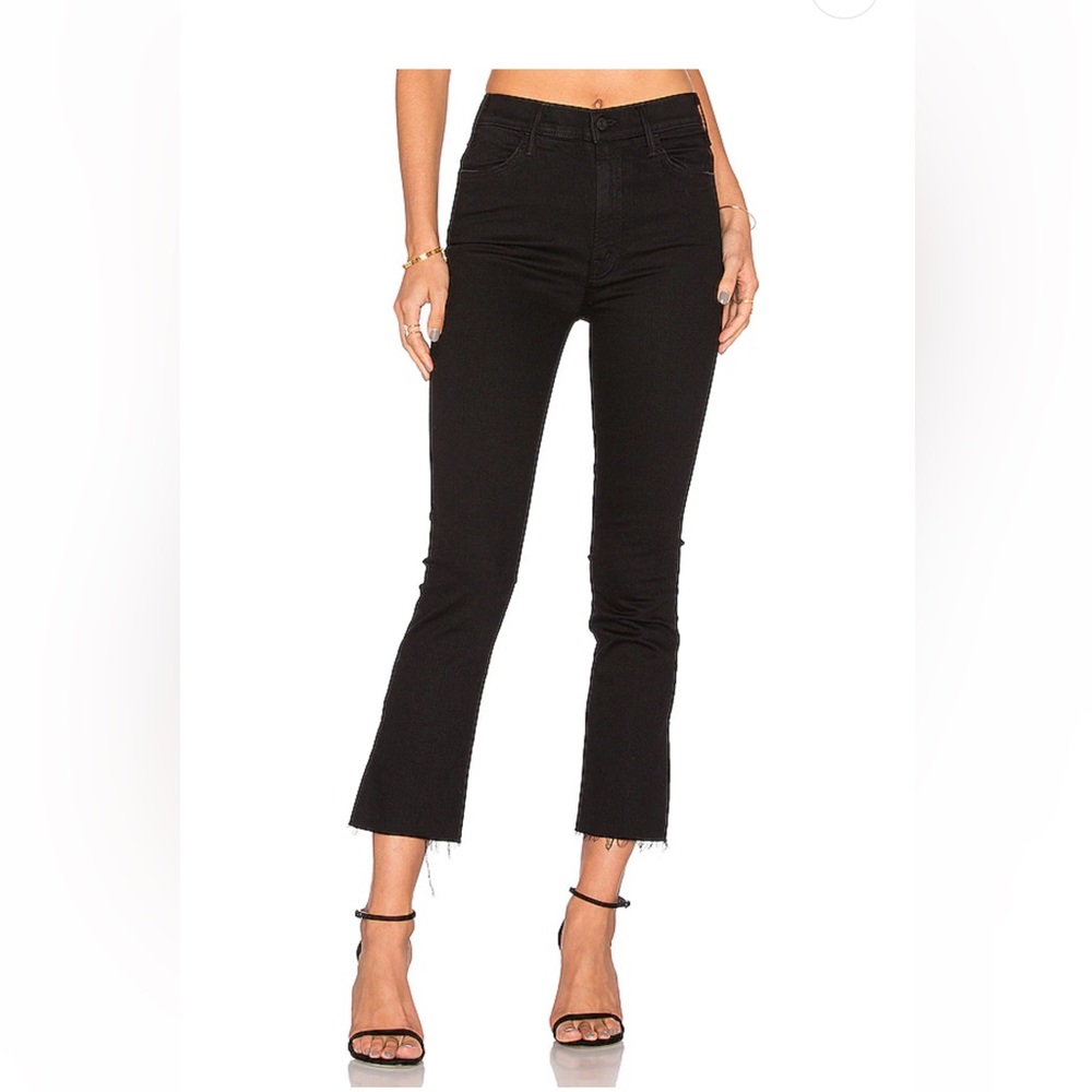 MOTHER - The Hustler Ankle Fray Jeans in Not Guilty
